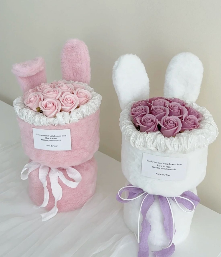 Rabbit Hand Bouquet 1285