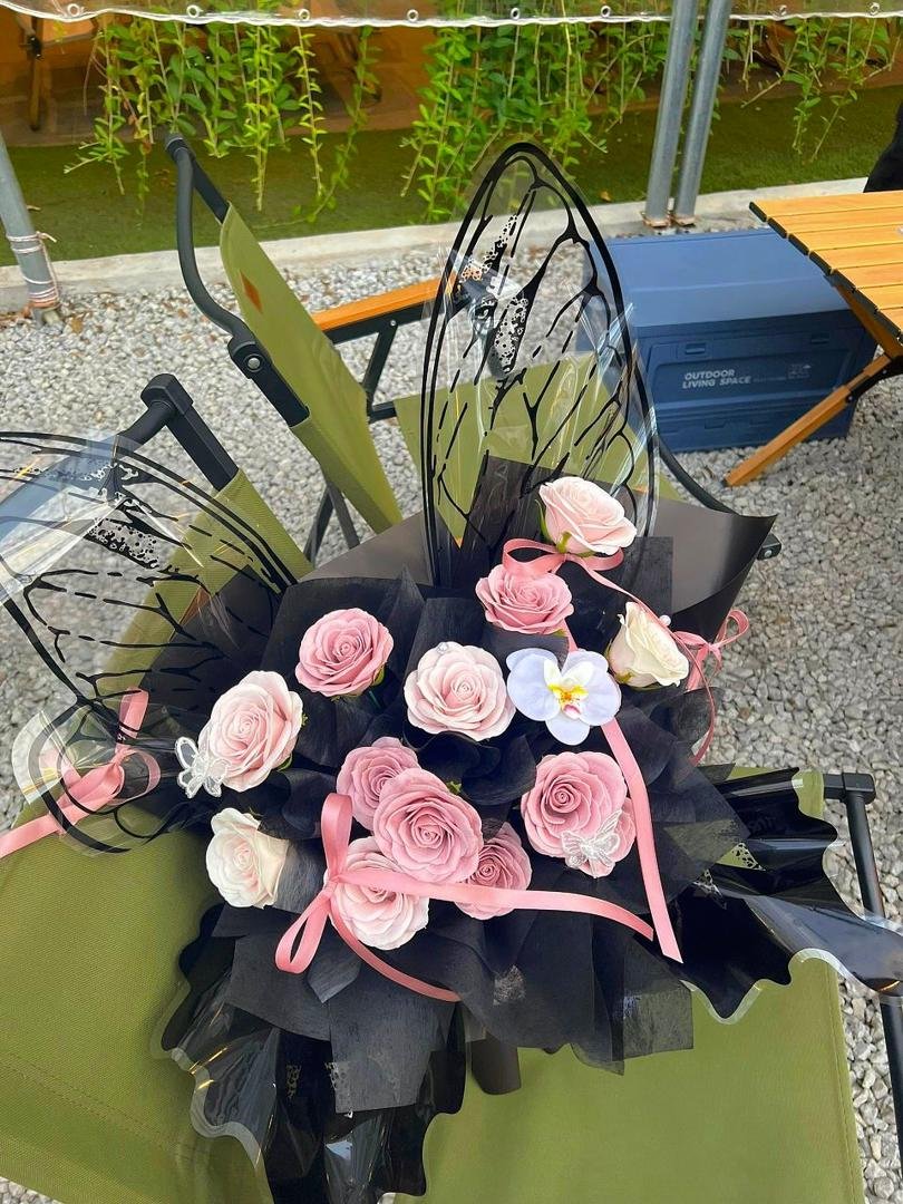 Butterfly Hand Bouquet 1102--1