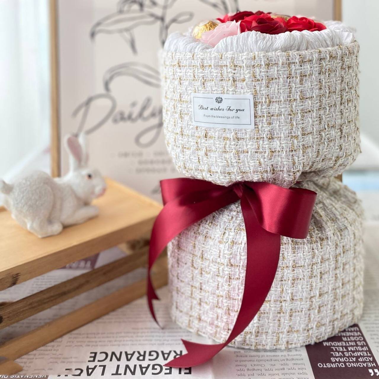 Mother Day Special Hand Bouquet 1288--1